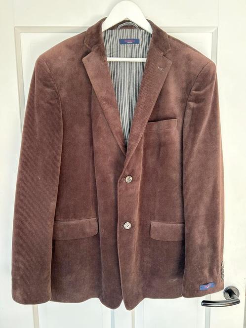 Colbert, maat 54, Kleding | Heren, Kostuums en Colberts, Gedragen, Maat 52/54 (L), Bruin, Ophalen of Verzenden