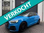 Audi A1 Sportback 35 TFSI Pro Line S-Line 150 Pk NAP Automaa, Auto's, Audi, 4 cilinders, 150 pk, Blauw, Leder en Stof