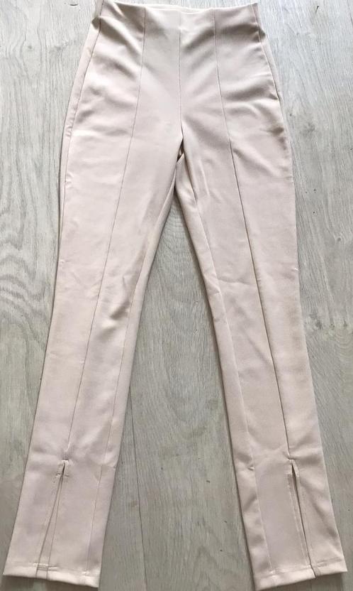 Lange broek van ZARA maat S, Kleding | Dames, Broeken en Pantalons, Zo goed als nieuw, Maat 36 (S), Beige, Lang, Ophalen of Verzenden