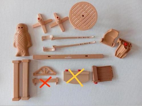 E Playmobil onderdelen lichtbruin, Kinderen en Baby's, Speelgoed | Playmobil, Zo goed als nieuw, Ophalen of Verzenden