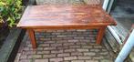 Eiken houten salontafel. 130x65x45 cm (lbh), Ophalen, 100 tot 150 cm, 50 tot 100 cm, Minder dan 50 cm