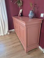 Vintage oud roze kast, Ophalen, Gebruikt, 150 tot 200 cm, Vintage