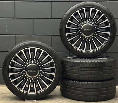 Originele 16 inch Fiat 500 Diamond 4x98 ET35 Goodyear 195/45, Auto-onderdelen, Banden en Velgen, Banden en Velgen, Zomerbanden