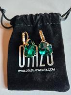 Otazu lacrima smaragd oorbellen, Ophalen, Overige materialen, Hangers, Nieuw