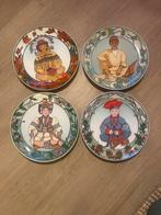 4x Vintage UNICEF Kinderbordjes - Heinrich Villeroy & Boch, Ophalen of Verzenden