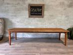 Franse boerentafel - 310 x 89 cm + 78,5 cm hoog, Huis en Inrichting, Eikenhout, 200 cm of meer, Vijf personen of meer, Rechthoekig