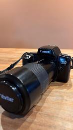 Canon EOS 1000F met Vivitar 70-210mm lens Functionerend, Ophalen of Verzenden, Gebruikt, Spiegelreflex, Canon