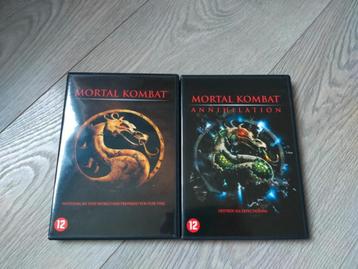 Mortal Kombat 1 & 2 DVD films  beschikbaar voor biedingen