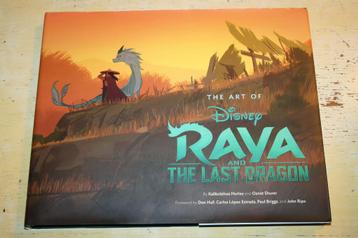 The Art of Disney Raya and the Last Dragon animatie beschikbaar voor biedingen