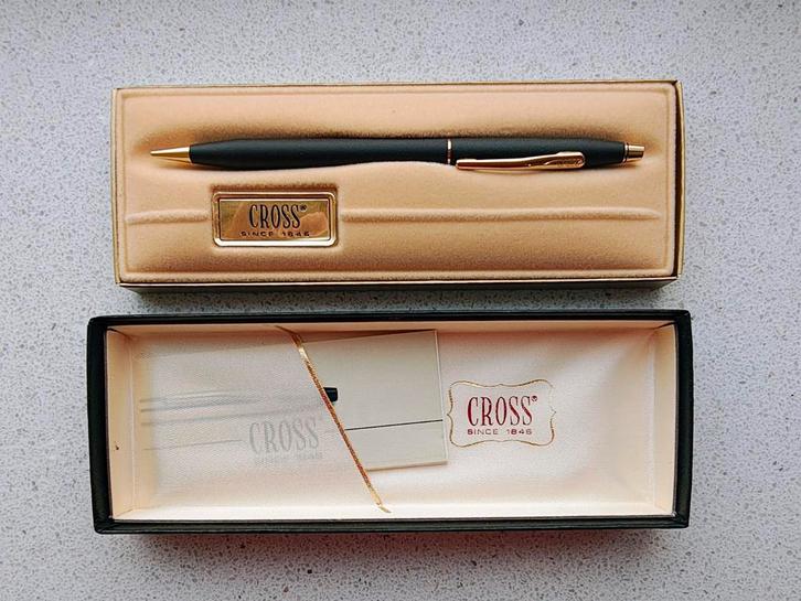Cross Pennen Set - Ballpoint & Vulpotlood, Verzamelen, Pennenverzamelingen, Nieuw, Balpen, Cross, Met doosje, Ophalen of Verzenden