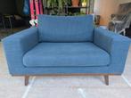 Donkerblauwe Wehkamp Torino Loveseat, Ophalen, Tweepersoons, 75 tot 100 cm, Zo goed als nieuw