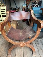 Ridderstoel, Antiek en Kunst, Antiek | Meubels | Stoelen en Banken, Ophalen of Verzenden