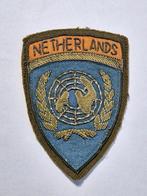 KL Korea Mouw embleem NDVN, Verzenden, Landmacht, Nederland, Embleem of Badge