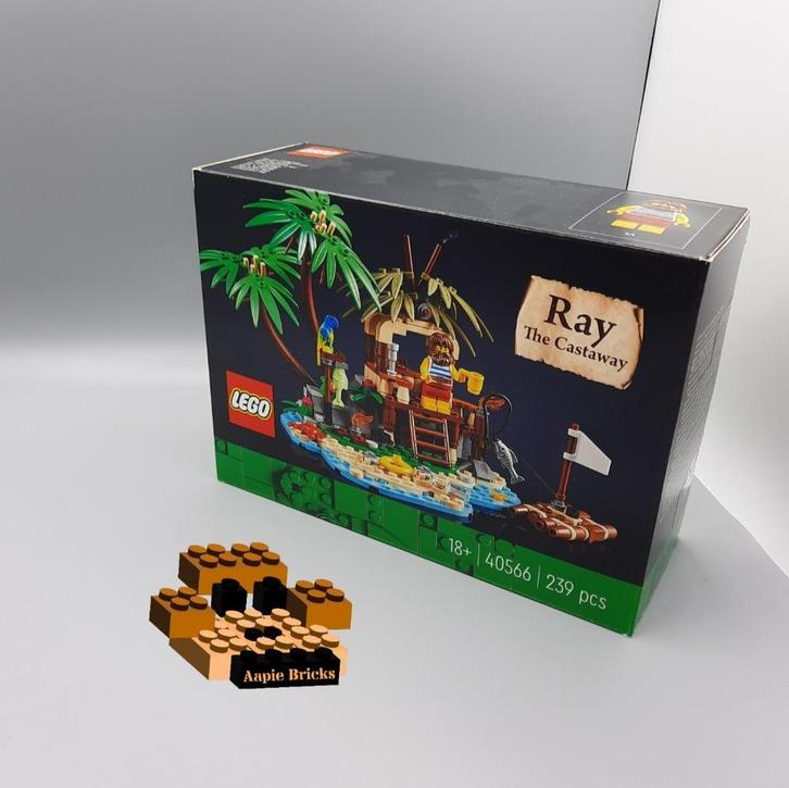 Lego 40566 Ray the Castaway NIEUW, Kinderen en Baby's, Speelgoed | Duplo en Lego, Nieuw, Lego, Complete set, Ophalen of Verzenden