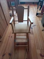 Houten Poppenstoel, Kinderen en Baby's, Kinderstoelen, Ophalen, Gebruikt, Overige typen