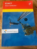 Exact Natuur-/scheikunde 1, Boeken, Studieboeken en Cursussen, Niet van toepassing, Ophalen of Verzenden, Zo goed als nieuw, Noordhoff Uitgevers