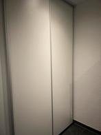 2 Schuifdeuren met aluminium rail (boven), Ophalen, Gebruikt, 100 tot 150 cm, 200 cm of meer