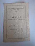 School rapport 1935, Ophalen of Verzenden, Aardrijkskunde