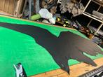 Zwarte kleur leer lap 1.1 mm dikte soepel en glad A-39, Zwart, Leer of Kunstleer, Ophalen of Verzenden, Zo goed als nieuw