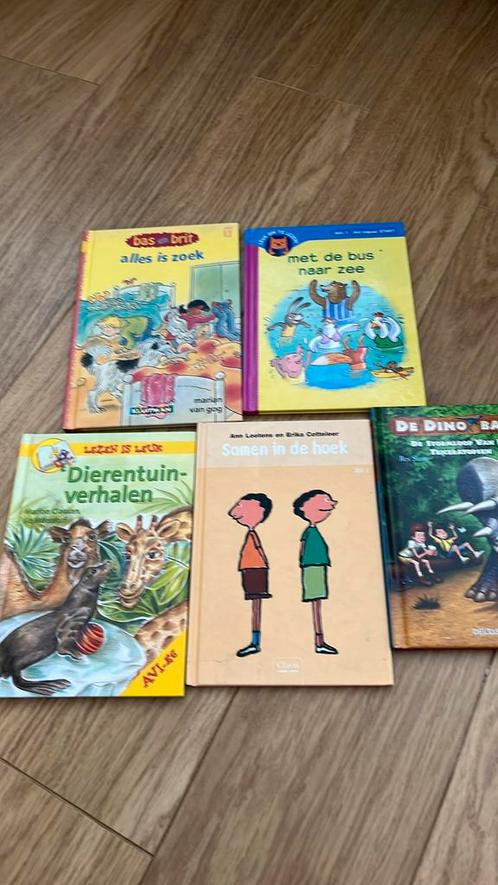 5 lees boeken voor beginnende lezere oa Alles is zoek, Boeken, Kinderboeken | Jeugd | onder 10 jaar, Zo goed als nieuw, Fictie algemeen