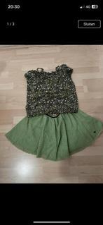 Setje kantje rokje singlet shirtje topje JM 170 limes groen, Kinderen en Baby's, Kinderkleding | Maat 170, Ophalen of Verzenden