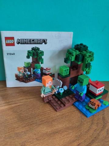 Lego Minecraft moeras avontuur 21240 beschikbaar voor biedingen