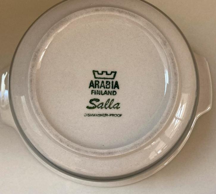 ARABIA FINLAND Salla + Emilia snackset, Huis en Inrichting, Keuken | Servies, Nieuw, Overige typen, Overige stijlen, Keramiek