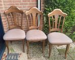 3x stoel gratis ophalen, Huis en Inrichting, Stoelen, Ophalen, Hout, Gebruikt, Drie