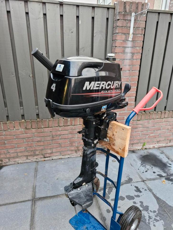 Mercury 6 pk 4 takt kortstaart, Watersport en Boten, Bootonderdelen, Gebruikt, Motor en Techniek, Motorboot, Ophalen