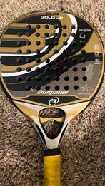 Padel racket bullpadel 33 jr gold goud met zwart, Ophalen of Verzenden, Gebruikt, Padelracket
