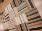 Vintage handgeweven oosters tapijt patchwork 240x170, Info@SlatsAntiek.nl, Tweedehands, Tweedehands, 150 tot 200 cm