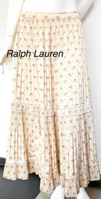 RALPH LAUREN SATIJNEN ROK, MAAT 38 (NEW €289) NIEUW💖💖💖, Maat 38/40 (M), Beige, Nieuw, Ophalen of Verzenden