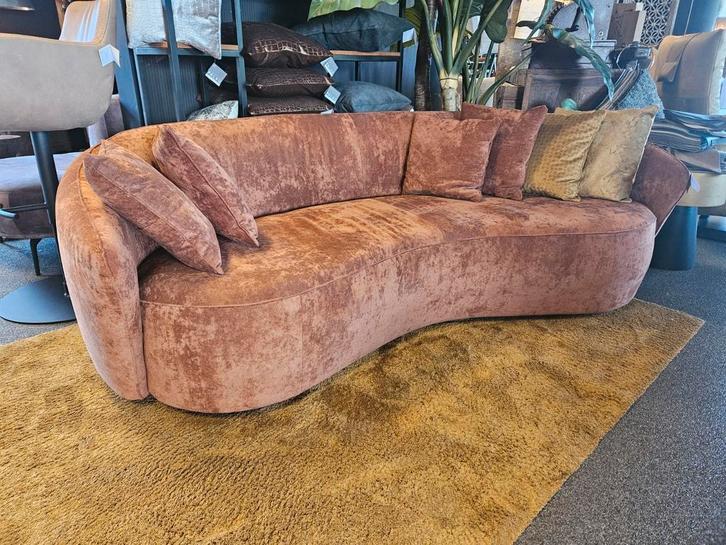 Bank Mogador rond passe-partout opruiming, Huis en Inrichting, Banken | Sofa's en Chaises Longues, Nieuw, Eenpersoons, Minder dan 150 cm