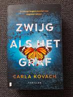 Zwijg als het graf (Carla Kovach), Boeken, Ophalen of Verzenden
