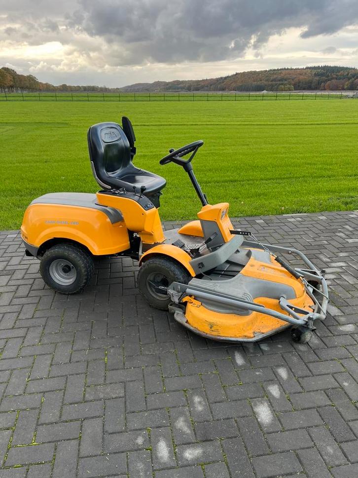 Stiga Park Diesel luxe uitvoering, Tuin en Terras, Zitmaaiers, 120 cm of meer, Ophalen