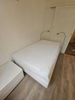 Auping deluxe boxspring, Ophalen, Wit, Zo goed als nieuw, Twijfelaar