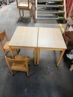Schilte Schoolmeubilair kleuters, Kinderen en Baby's, Kinderkamer | Tafels en Stoelen, Ophalen, Gebruikt, Tafel(s) en Stoel(en)