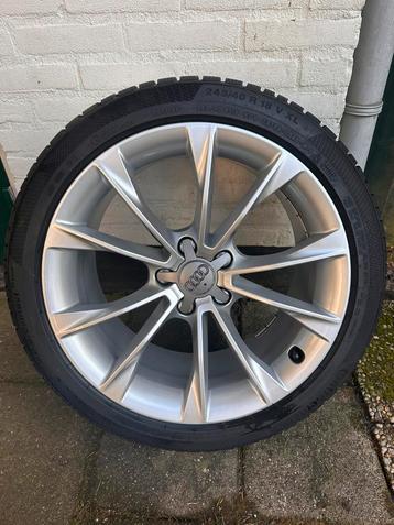 Originele Audi S5 set met zgan winterbanden 245/40R18 beschikbaar voor biedingen