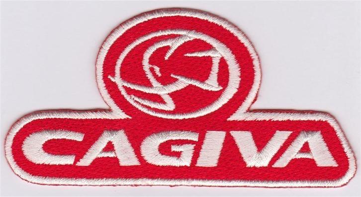 Cagiva stoffen opstrijk patch embleem #3, Motoren, Accessoires | Overige, Nieuw, Ophalen of Verzenden