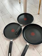 TEFAL PANNEN, zo goed als nieuw, Ophalen, Zo goed als nieuw, Rvs, Pannenset