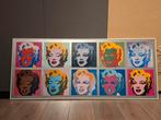 Marilyn Monroe Warhol-stijl 134x56 cm, Ophalen