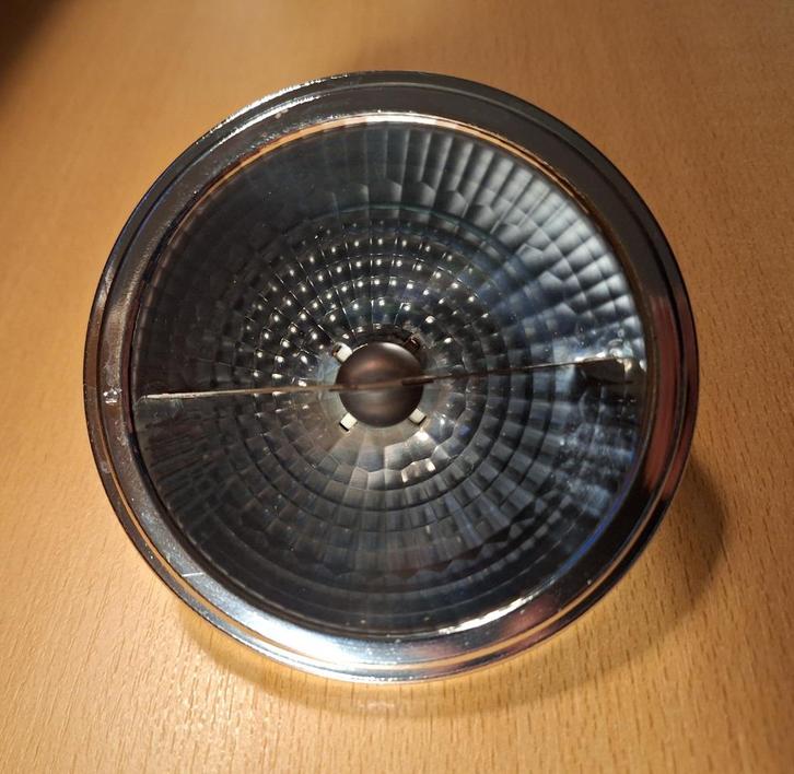 Osram G53 Halogeenspot 50W 12V 24D AR111 41835 FL (10 stuks), Huis en Inrichting, Lampen | Losse lampen, Gebruikt, Halogeen (gloei)lamp
