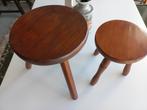 2 vintage of wellicht antiek krukjes jaren, Ophalen of Verzenden, Gebruikt, Hout