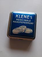 Klein oud blikje Klene's medicinale maagpepermunt Amsterdam, Verzamelen, Blikken, Ophalen of Verzenden, Gebruikt, Overige
