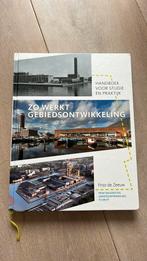 Friso de Zeeuw - Zo werkt gebiedsontwikkeling, Ophalen of Verzenden, Zo goed als nieuw, Friso de Zeeuw