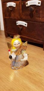 Vintage kerstdecoratie engeltje ballerina- engel feathertree, Diversen, Kerst, Ophalen of Verzenden, Gebruikt