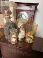 Vintage Poppen in Plastic Kokers, Ophalen of Verzenden