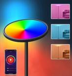Set van 2 slimme RGB, WiFi-vloerlampen, Verzenden, Zo goed als nieuw, Minder dan 100 cm