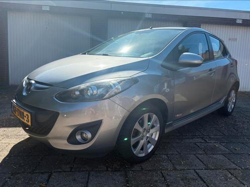 Mazda 2 1.3 62KW 5DRS 2012 Grijs Benzine, Auto's, Mazda, Particulier, ABS, Airbags, Airconditioning, Centrale vergrendeling, Climate control