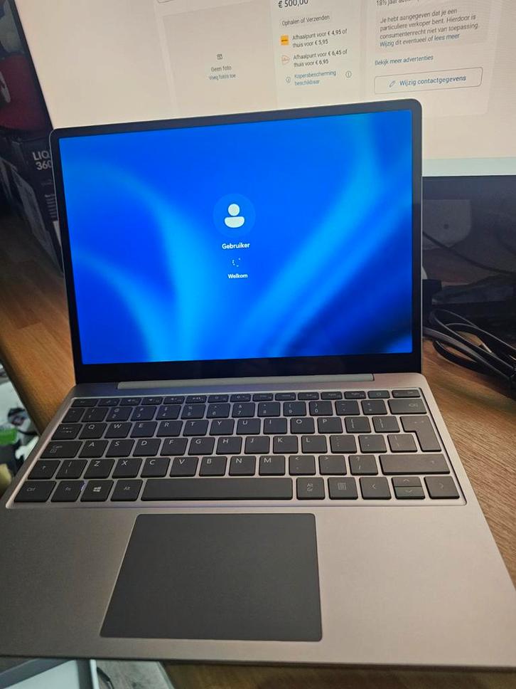 Microsoft Surface Laptop Go 2, Core i5/8GB/256GB ssd/W11, Computers en Software, Windows Laptops, Zo goed als nieuw, 13 inch, SSD